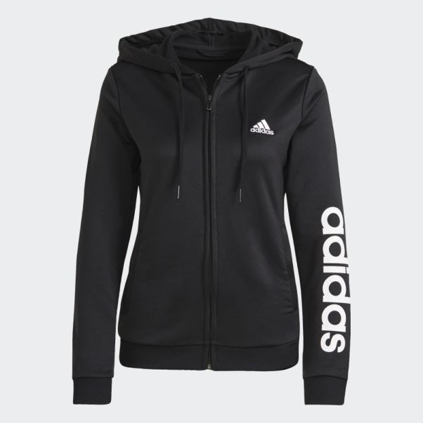 Survetement Adidas Essentials Logo French Terry Noir