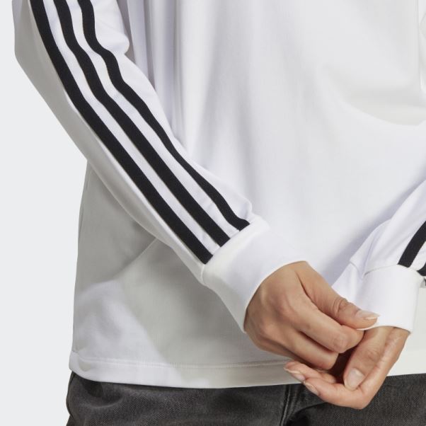 Adidas Adicolor Classics T-shirt Manches Longues Blanc