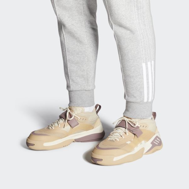 Chaussures Streetball Iii Beige Adidas