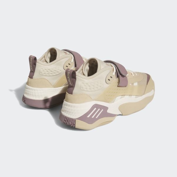 Chaussures Streetball Iii Beige Adidas