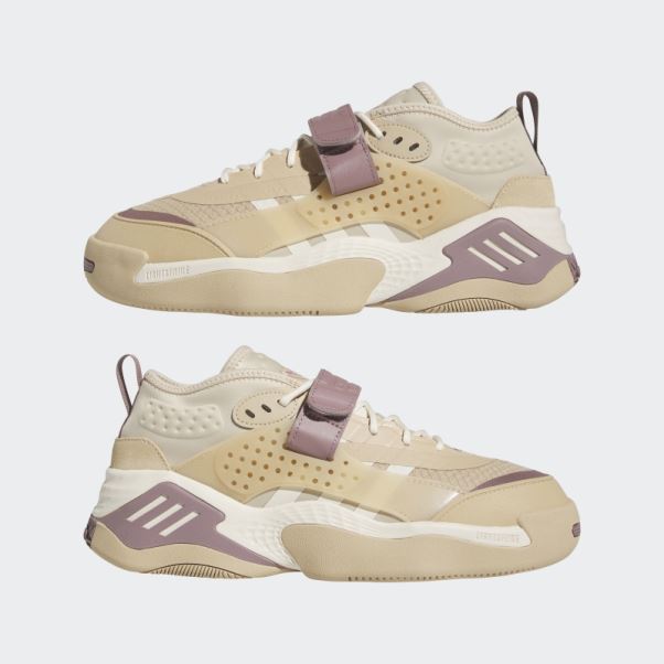 Chaussures Streetball Iii Beige Adidas