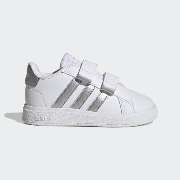 Adidas Grand Court 2.0 Chaussures Argent élégant