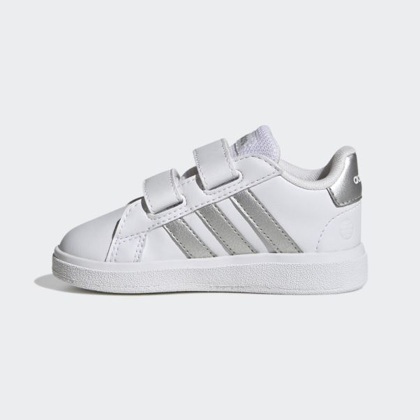 Adidas Grand Court 2.0 Chaussures Argent élégant