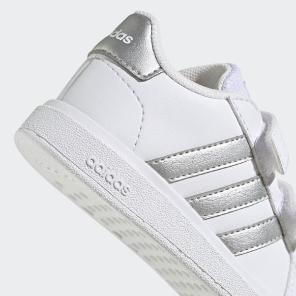 Adidas Grand Court 2.0 Chaussures Argent élégant