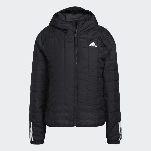Veste à Capuche Légère Adidas Itavic 3-stripes Noir