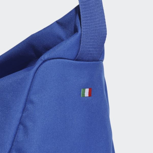 Sac Polochon Italy Adidas Bleu