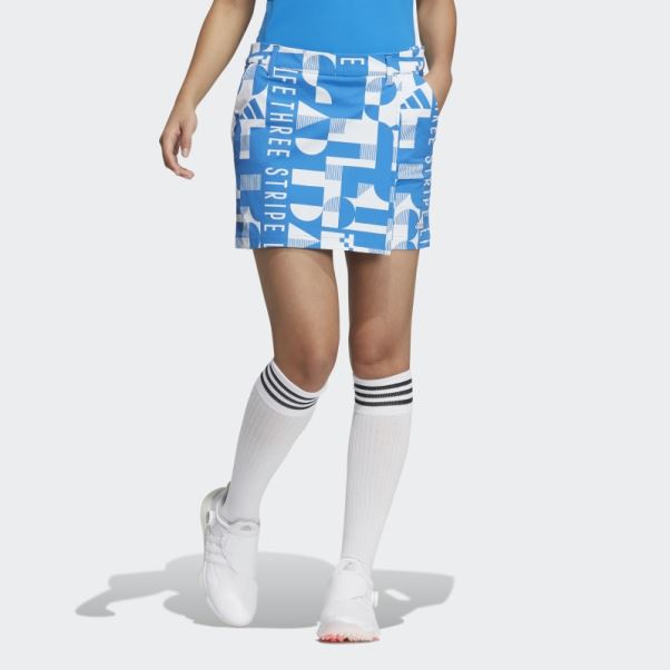 Jupe Graphique Adidas Bleue