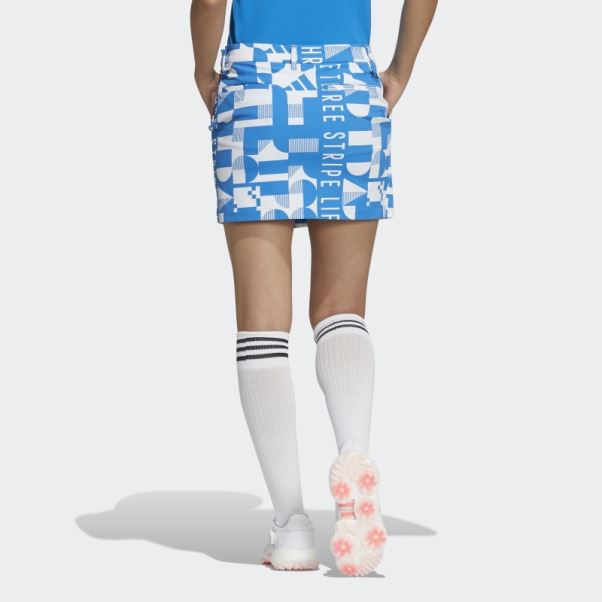 Jupe Graphique Adidas Bleue