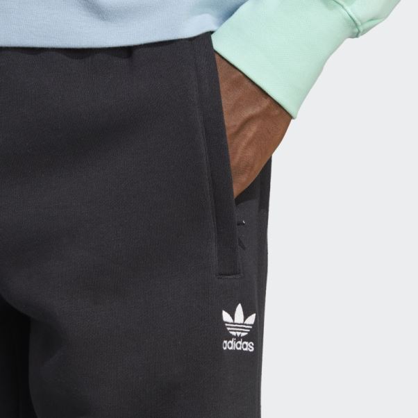 Adidas Pantalon De Jogging Trefoil Essentials Noir