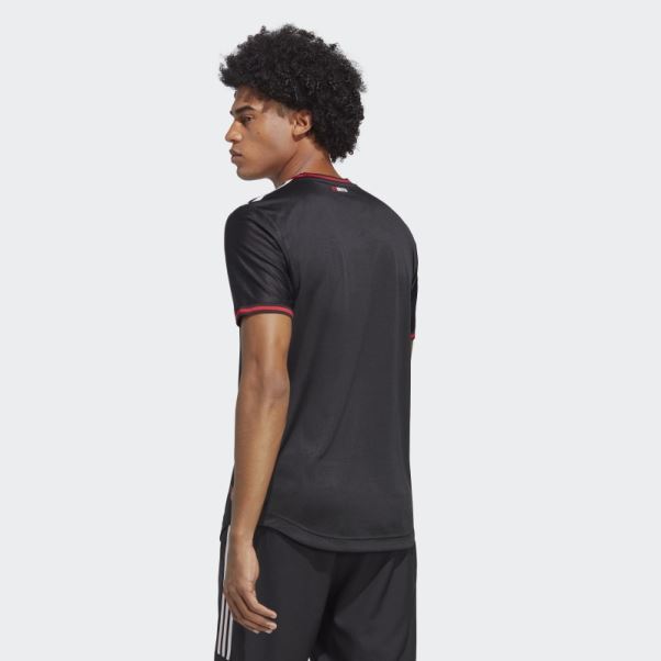 Adidas Noir D.c. Maillot Authentique Domicile United 22/23
