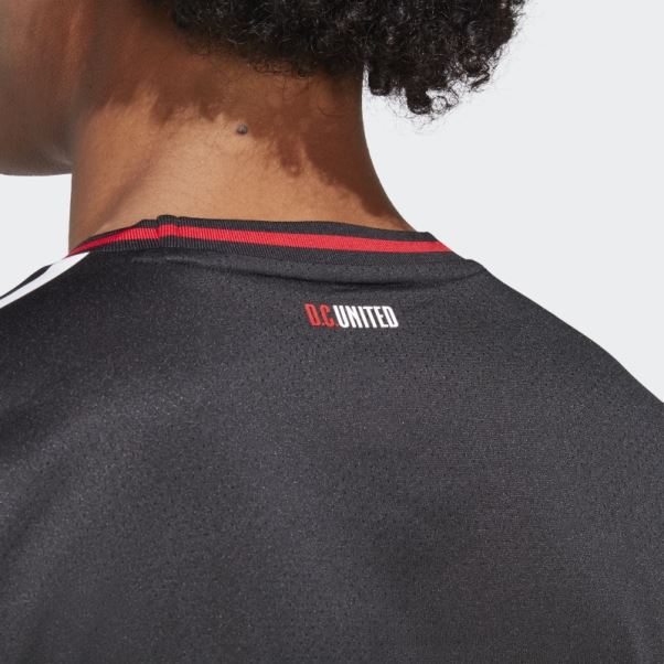 Adidas Noir D.c. Maillot Authentique Domicile United 22/23