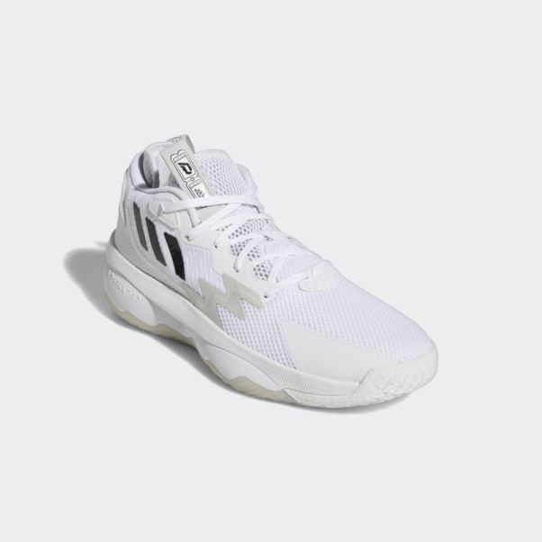 Adidas Dame 8 Chaussures Gris