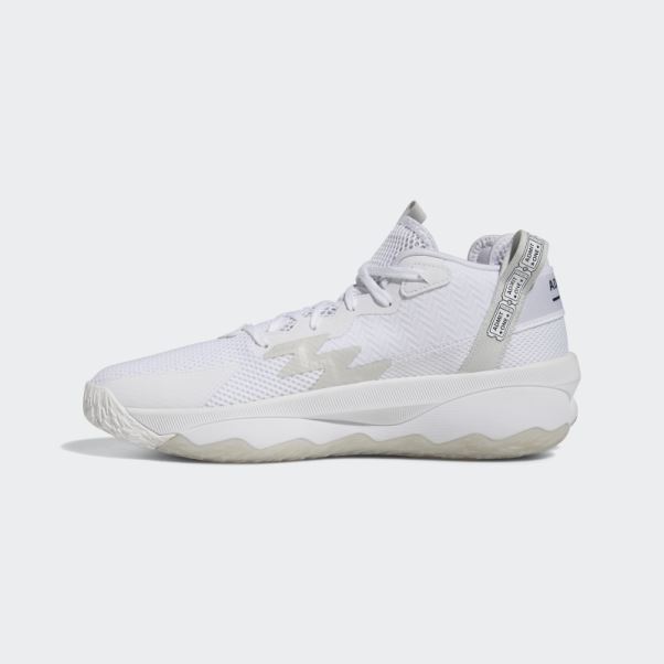 Adidas Dame 8 Chaussures Grises élégantes