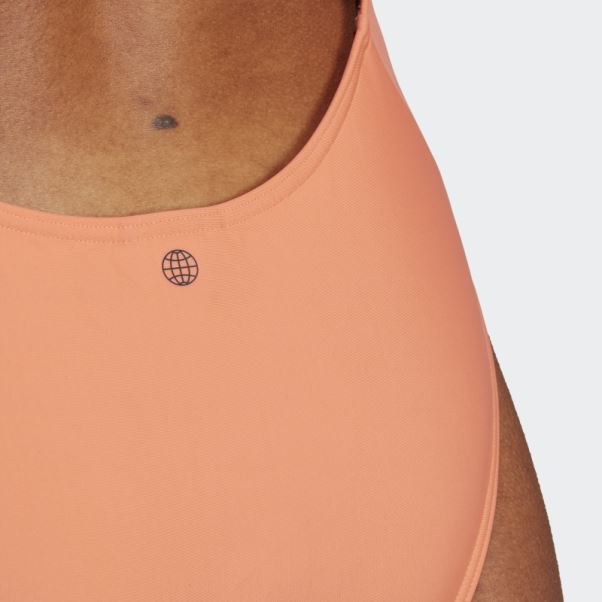 Maillot De Bain Adidas 3 Bandes Corail