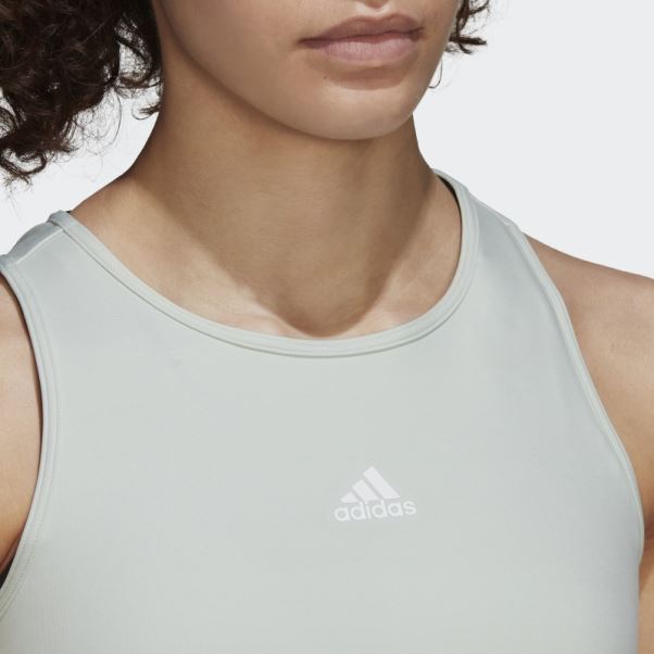 Débardeur Ajusté Hyperglam Avec Découpes Adidas Vert