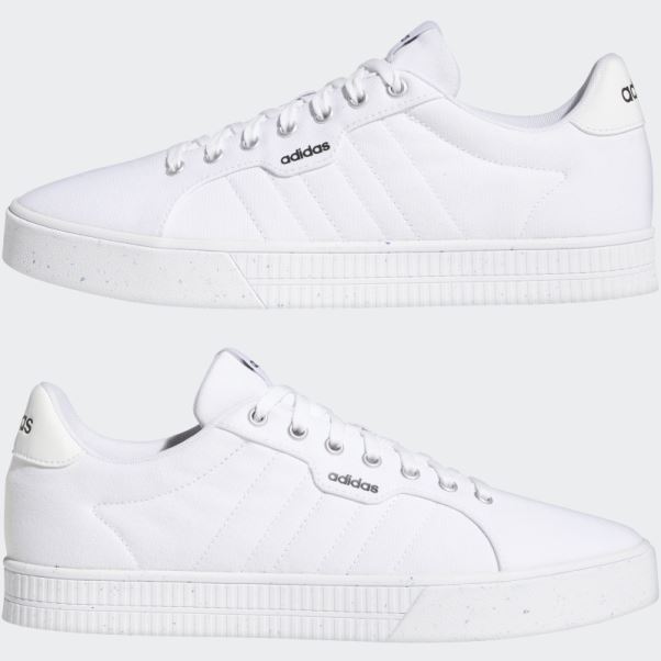 Chaussures De Skate Adidas Daily 3.0 Eco Lifestyle Blanc