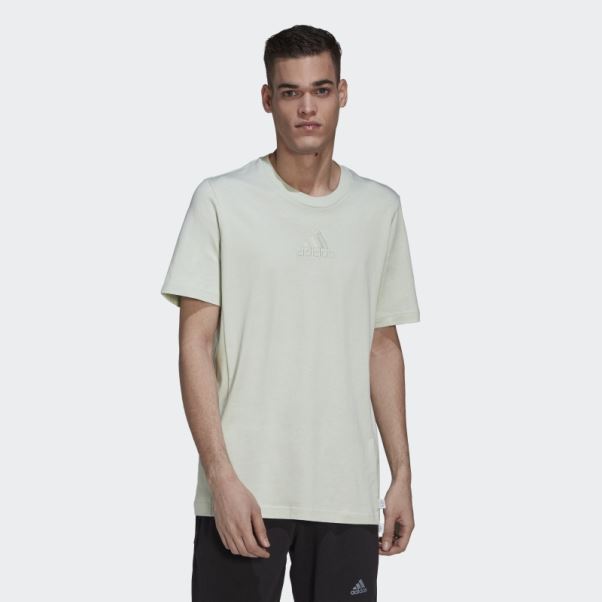 T-shirt Studio Lounge Adidas Vert