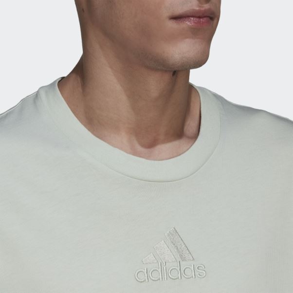 T-shirt Studio Lounge Adidas Vert