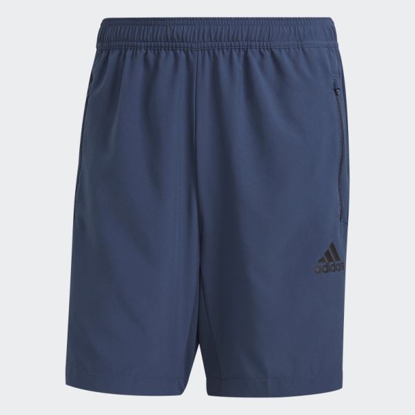 Aeroready Conçu Pour Déplacer Des Shorts De Sport Tissés Bleu Marine Adidas