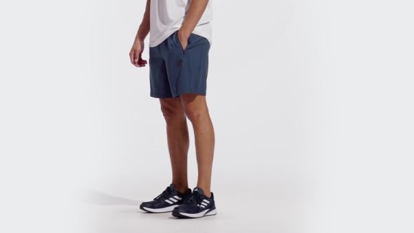 Aeroready Conçu Pour Déplacer Des Shorts De Sport Tissés Bleu Marine Adidas
