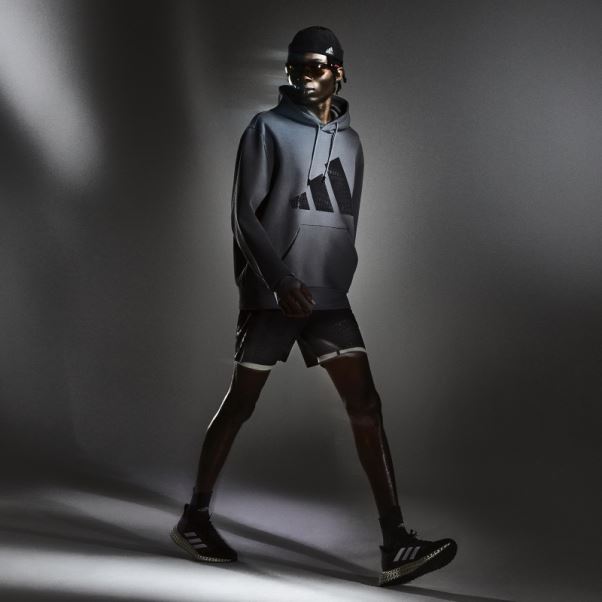 Sweat à Capuche D'entraînement Adidas Best Of Gris