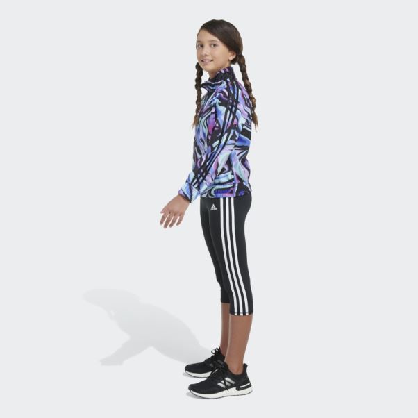 Adidas Noir Aop 3s Tricot Jkt