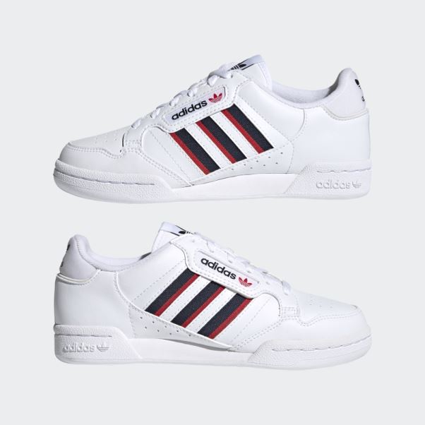 Adidas Continental 80 Stripes Chaussures Blanc