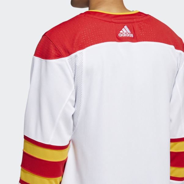 Maillot Flames Away Authentique Pro Blanc Adidas