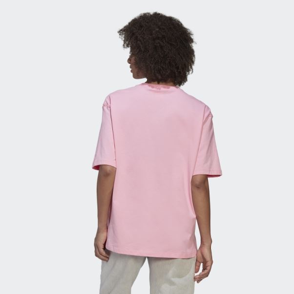 Tee Shirt Adidas Adicolor Essentials Rose
