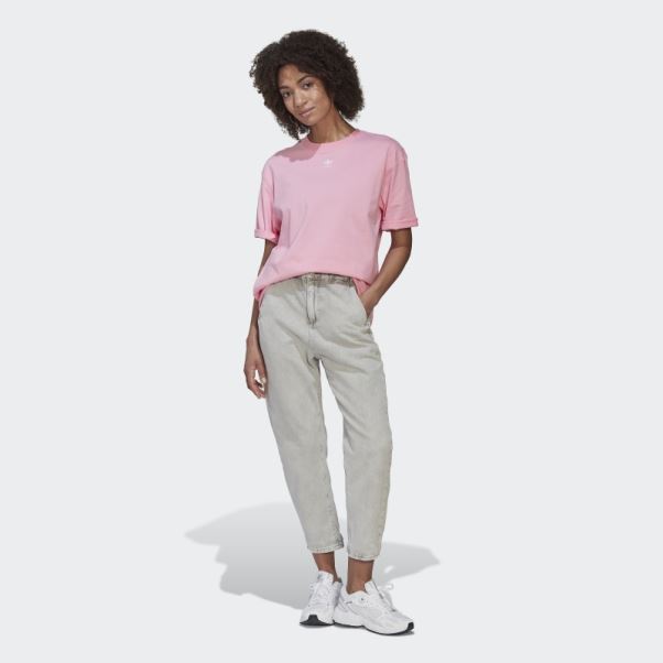 Tee Shirt Adidas Adicolor Essentials Rose