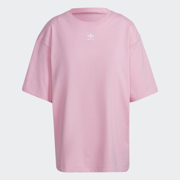 Tee Shirt Adidas Adicolor Essentials Rose