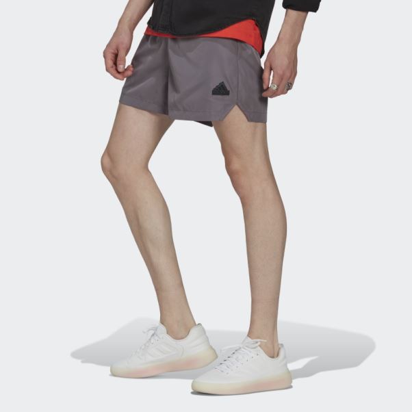Short Adidas Tech Gris Trace