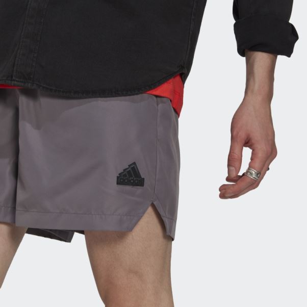 Short Adidas Tech Gris Trace