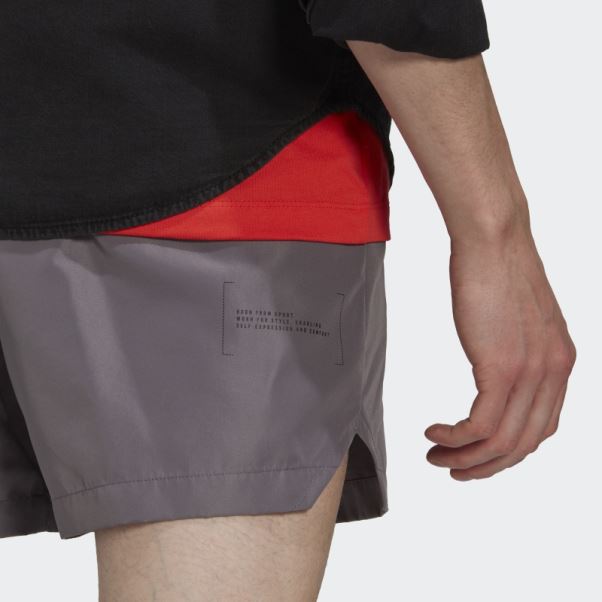 Short Adidas Tech Gris Trace