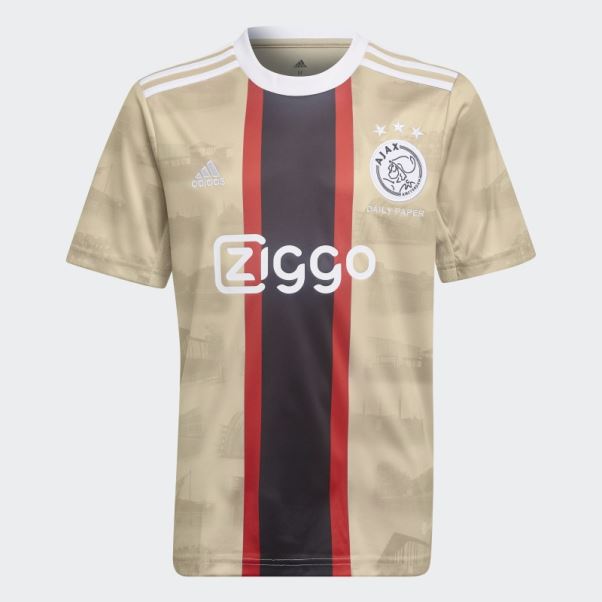 Adidas Ajax Amsterdam X Daily Paper 22/23 Troisième Maillot Blanc