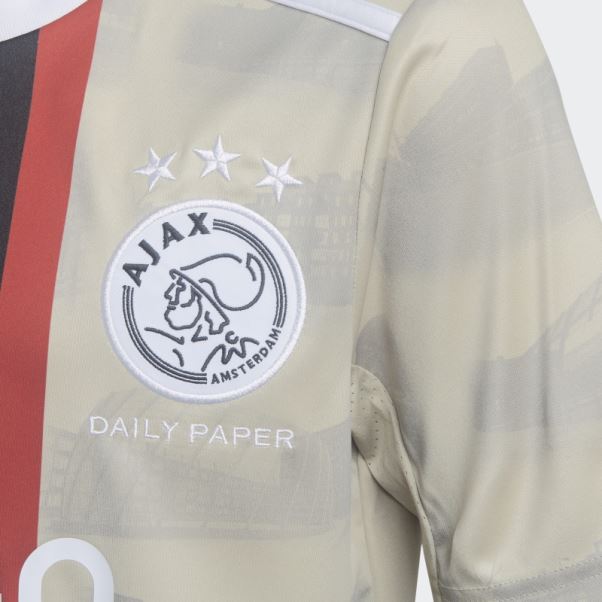 Adidas Ajax Amsterdam X Daily Paper 22/23 Troisième Maillot Blanc