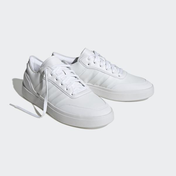 Chaussures Adidas Court Revival Blanc