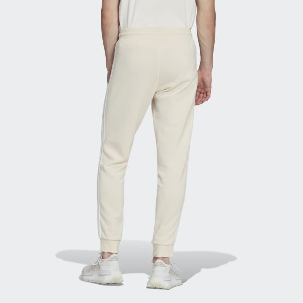 Pantalon Adidas Adicolor Classics 3 Bandes Blanc