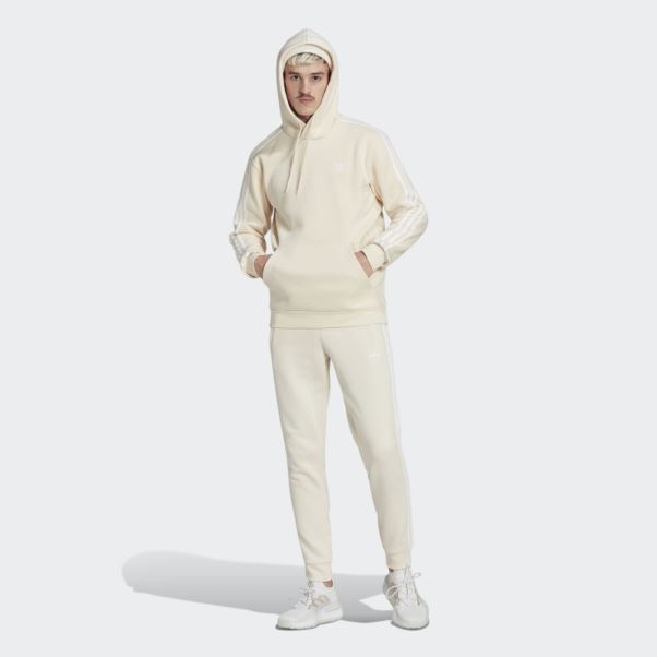 Pantalon Adidas Adicolor Classics 3 Bandes Blanc