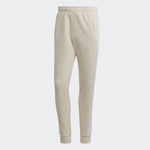 Pantalon Adidas Adicolor Classics 3 Bandes Blanc