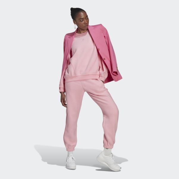 Pantalon De Survêtement Adidas Loungewear Rose Clair