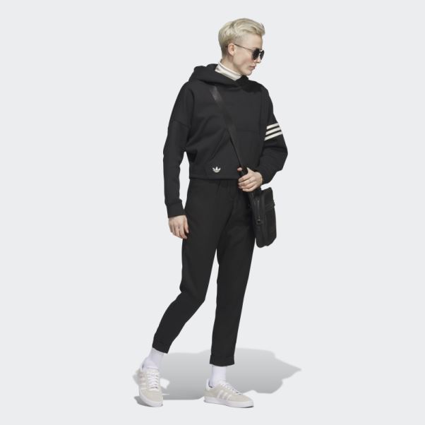 Sweat à Capuche Adidas Adicolor Neuclassics Noir