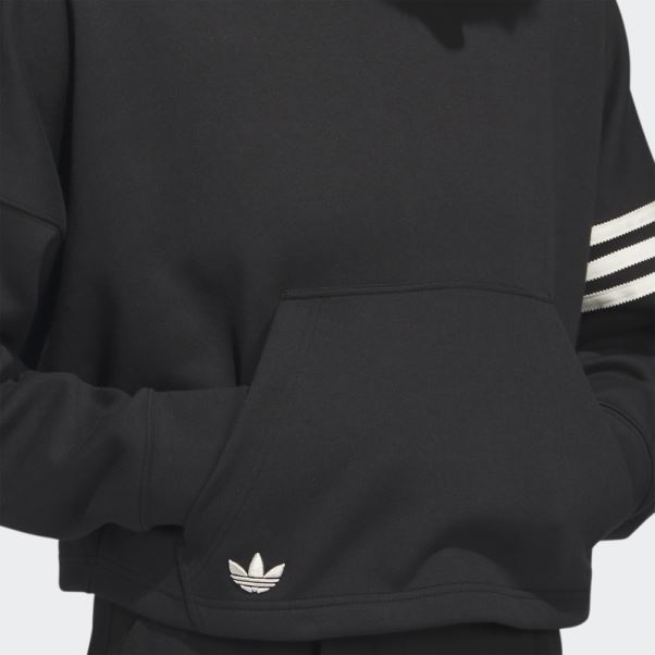 Sweat à Capuche Adidas Adicolor Neuclassics Noir