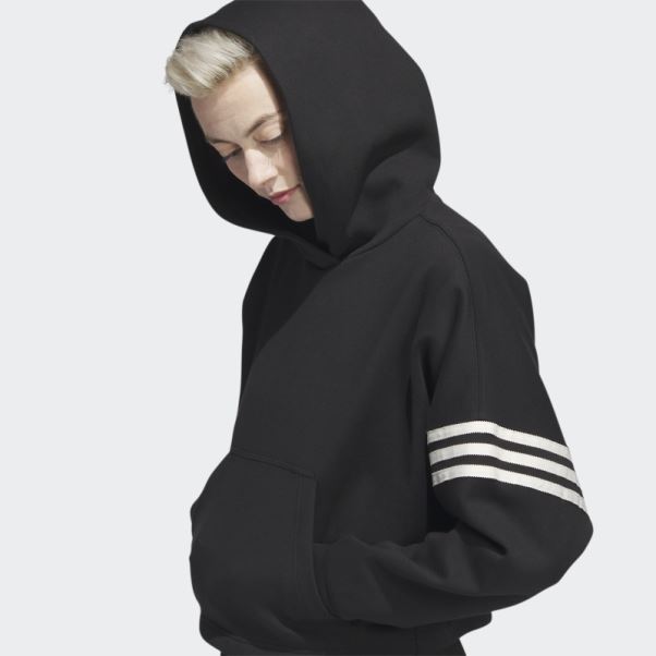 Sweat à Capuche Adidas Adicolor Neuclassics Noir