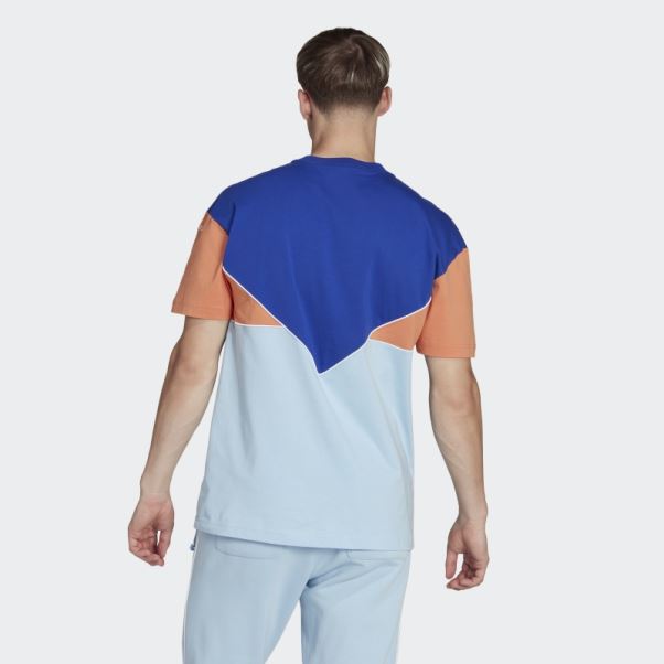 Adidas Adicolor Season Archive Tee Sky