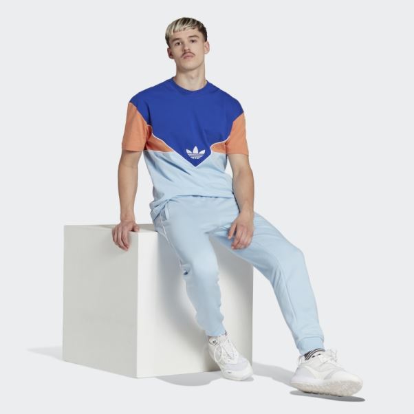 T-shirt Adidas Adicolor Season Archive Bleu