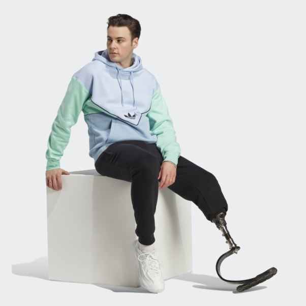 Sweat à Capuche Adidas Dawn Adicolor Seasonal Archive Bleu