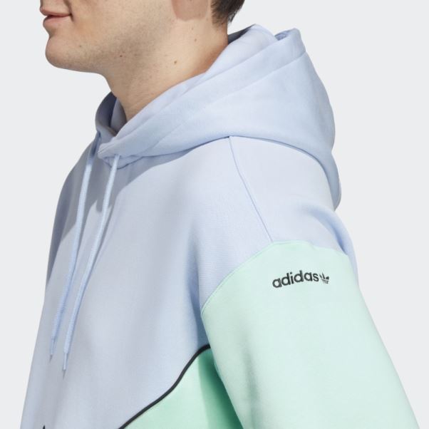Sweat à Capuche Adidas Dawn Adicolor Seasonal Archive Bleu