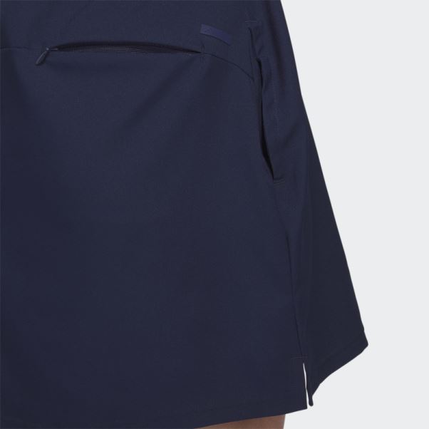 Robe De Golf Bleu Marine à Manches Longues Adidas
