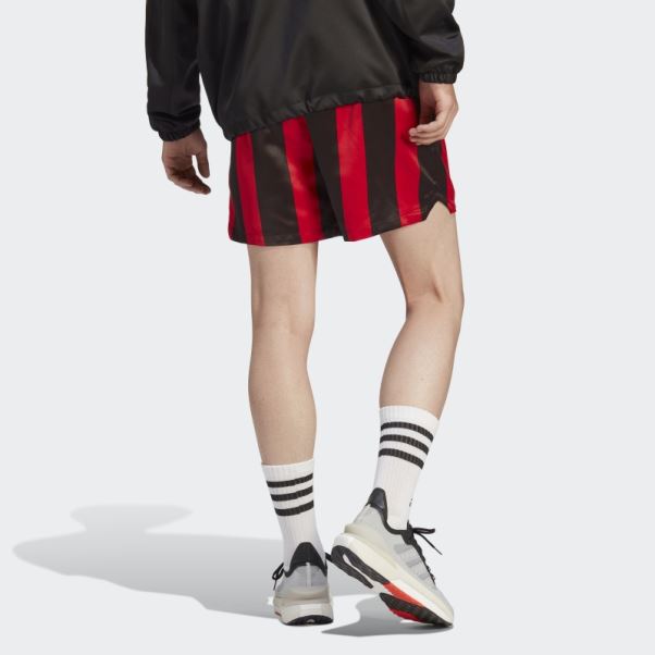 Short En Satin écarlate Adidas